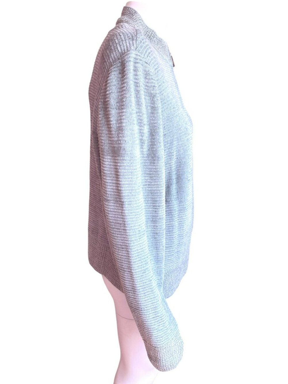 St John Sport Pastel Green Full Zip Cardigan Seafoam Size L - Picture 2 of 11